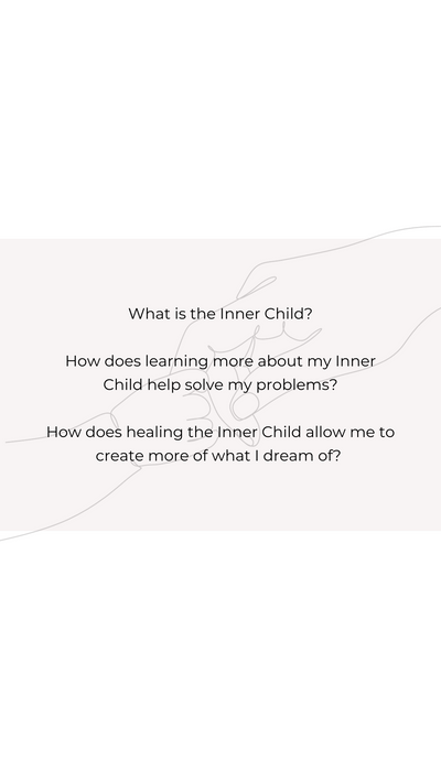 LIVE Intro to the Inner Child